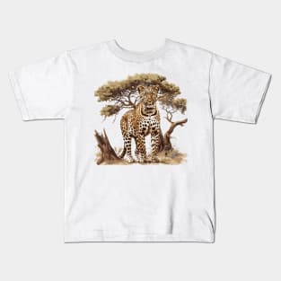 Leopard Design Kids T-Shirt